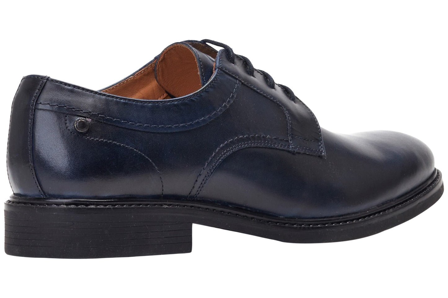 Base London Drake Waxy Waxy Navy Mens Shoes