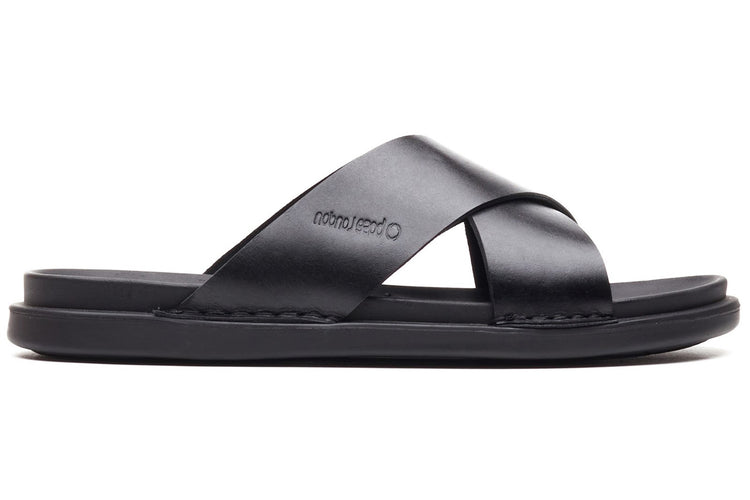 Base London Drift Black Mens Sandals