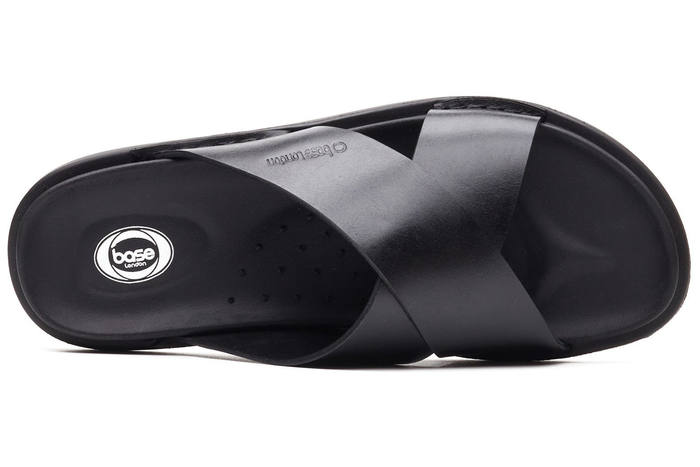 Base London Drift Black Mens Sandals