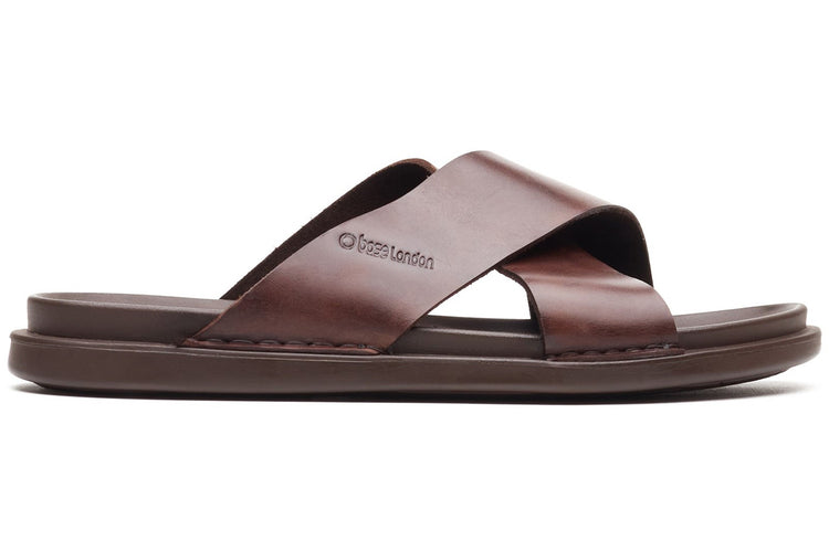 Base London Drift Brown Mens Sandals