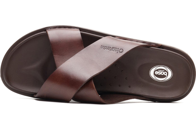 Base London Drift Brown Mens Sandals