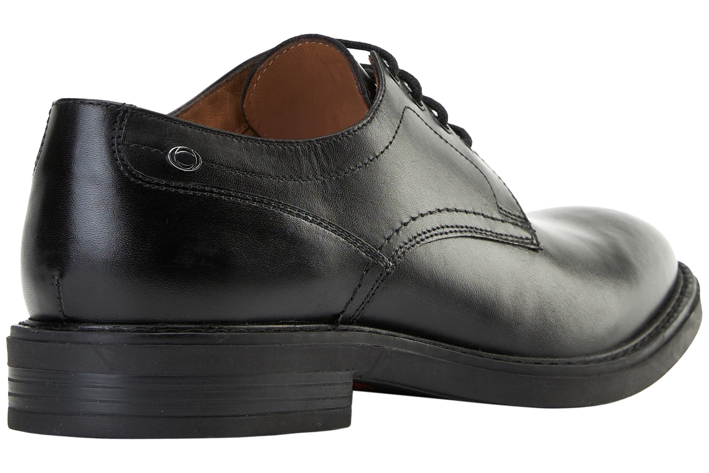 Base London Durham Waxy Black Mens Shoes