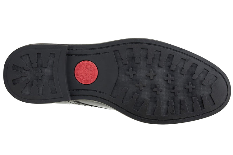 Base London Durham Waxy Black Mens Shoes