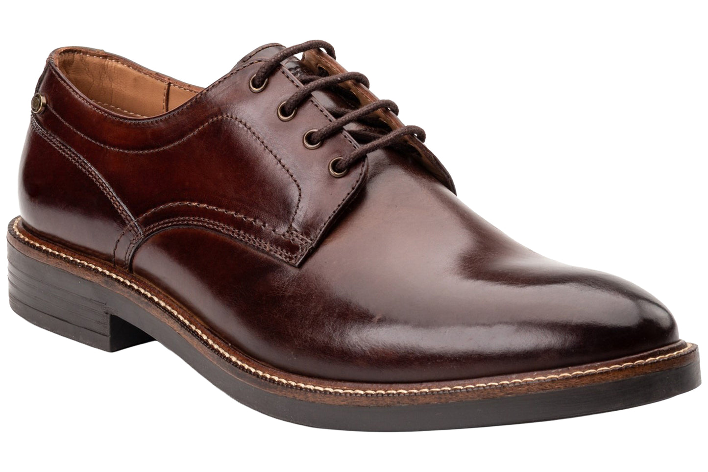 Base London Durham Washed Brown Mens Shoes