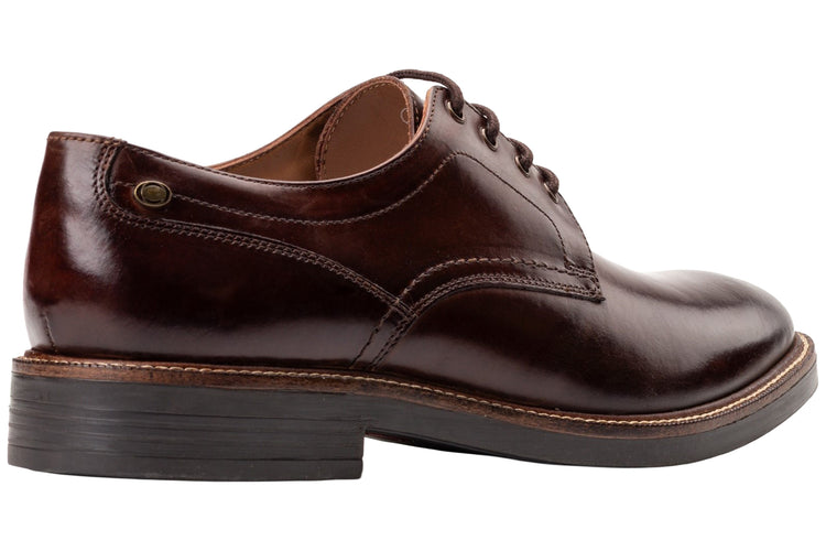 Base London Durham Washed Brown Mens Shoes