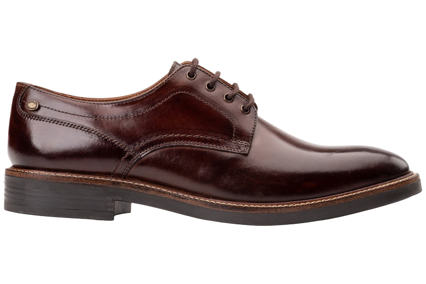 Base London Durham Washed Brown Mens Shoes