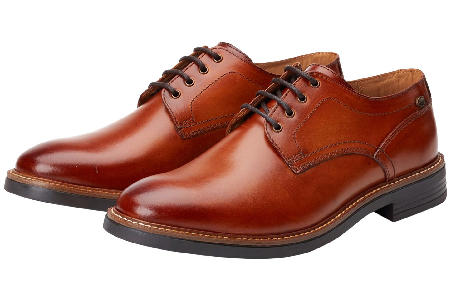 Base London Durham Washed Tan Mens Shoes
