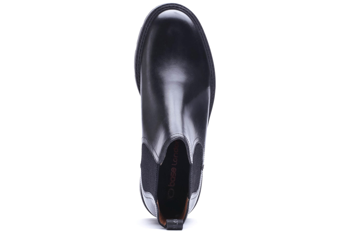 Base London Echo Waxy Black Mens Boots