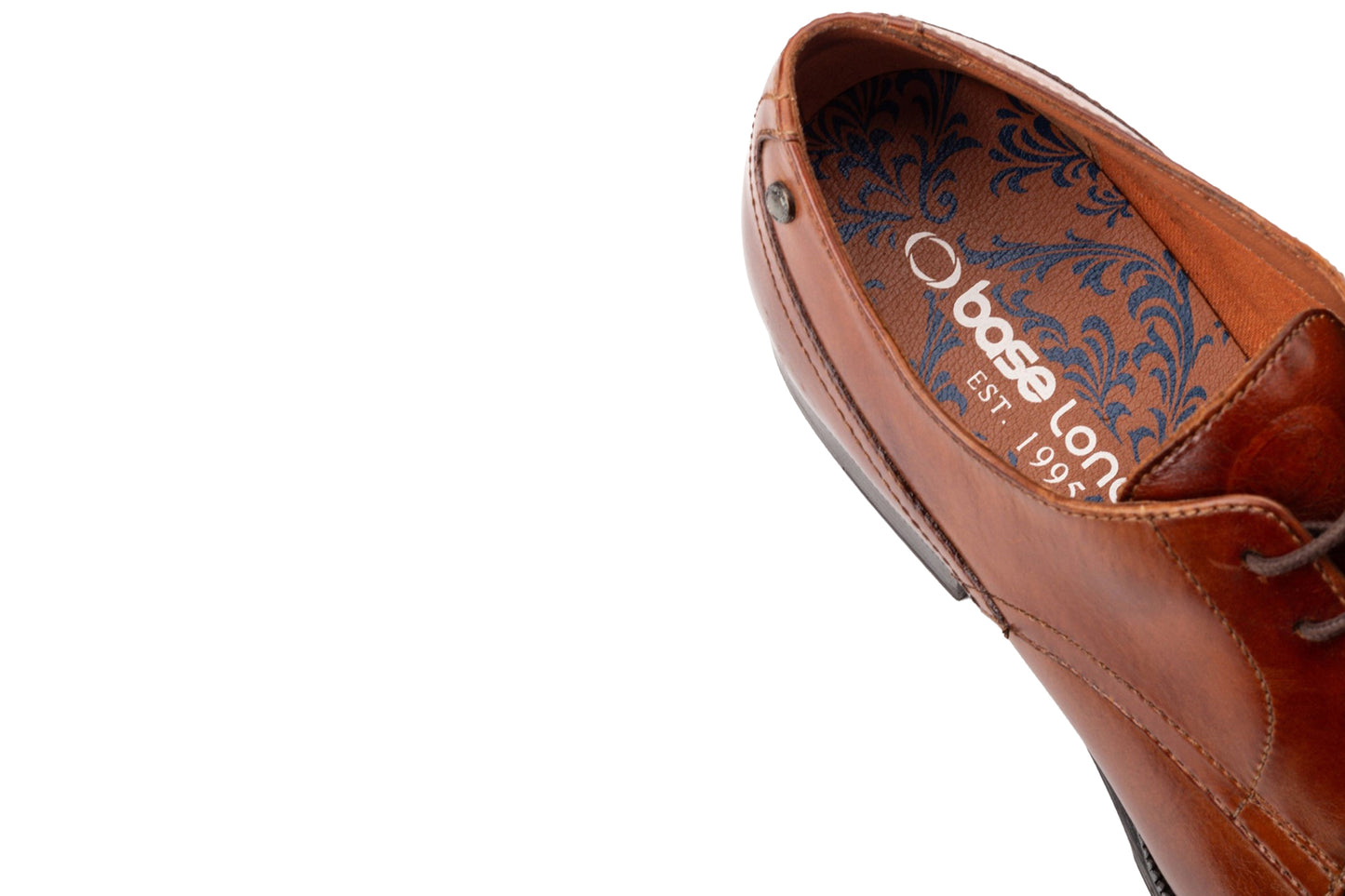 Base London Edison Washed Tan Mens Shoes