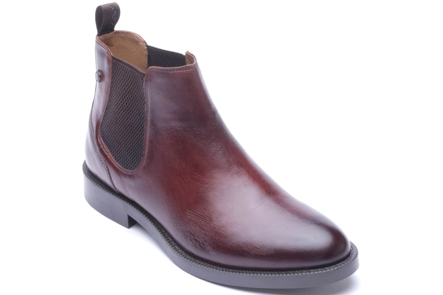 Base London Enzo Washed Chestnut Mens Boots