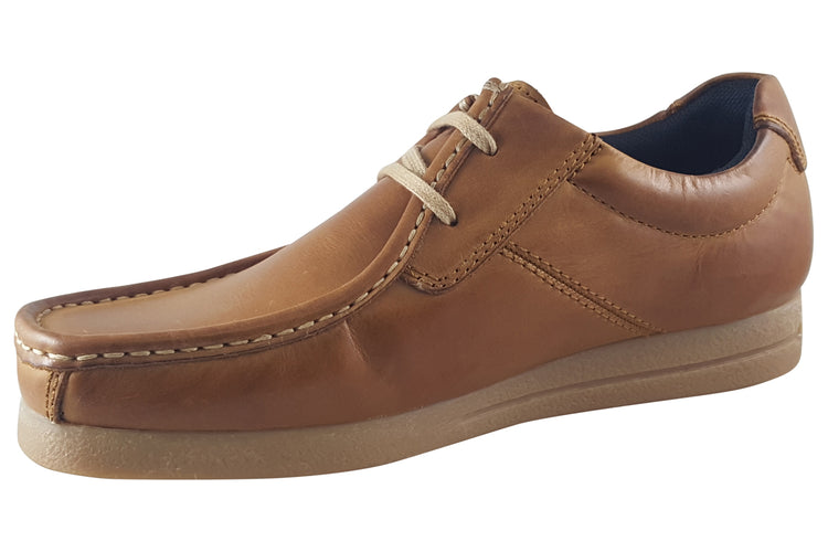 Base London Event Dark Tan Mens Shoes
