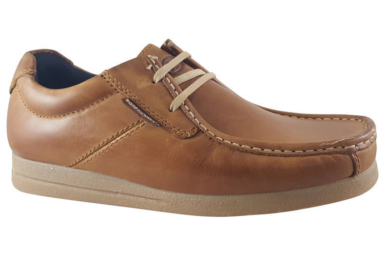 Base London Event Dark Tan Mens Shoes