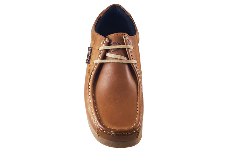 Base London Event Dark Tan Mens Shoes