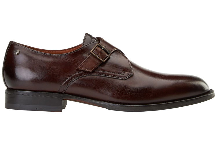 Base London Faraday Washed Brown Mens Shoes