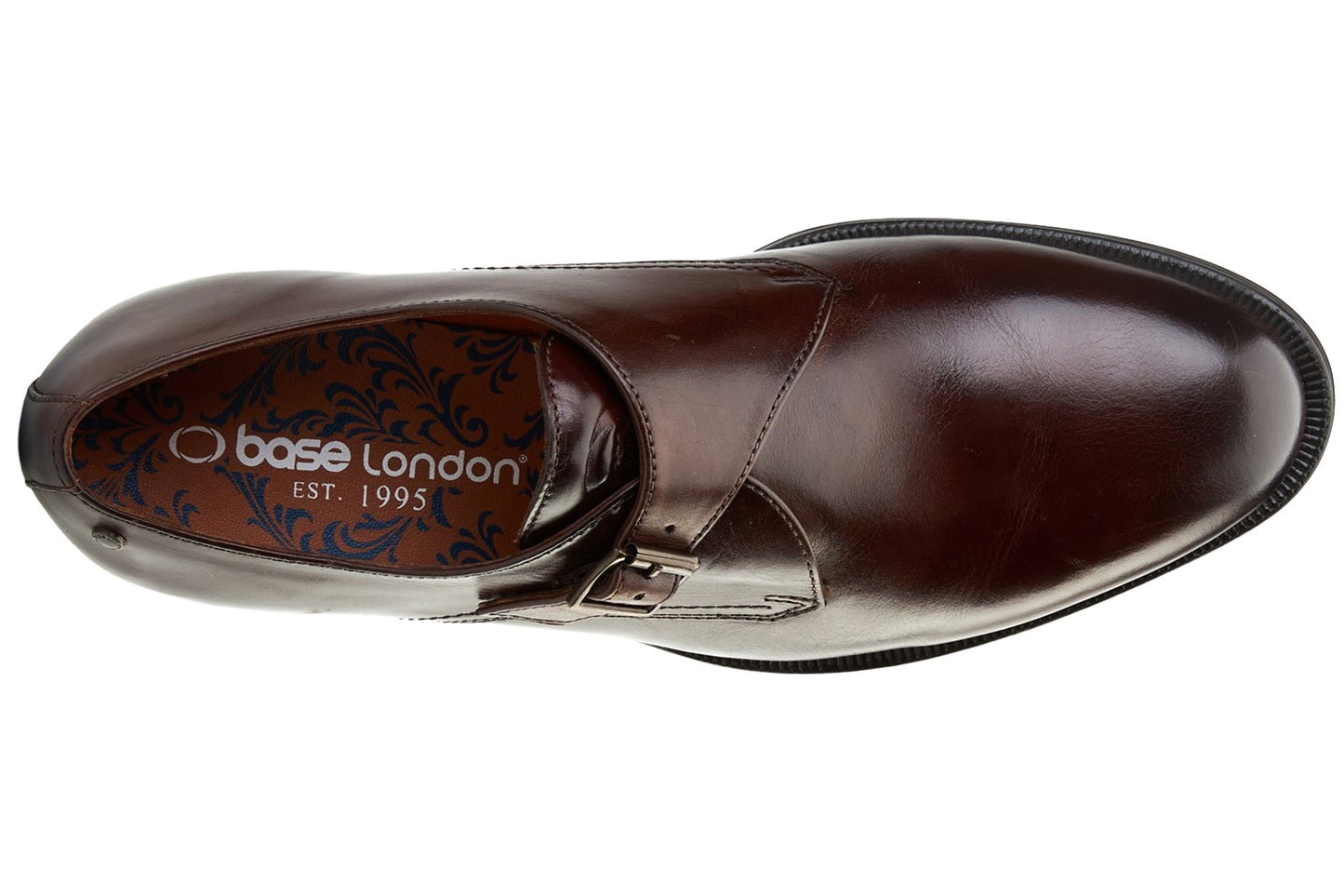 Base London Faraday Washed Brown Mens Shoes