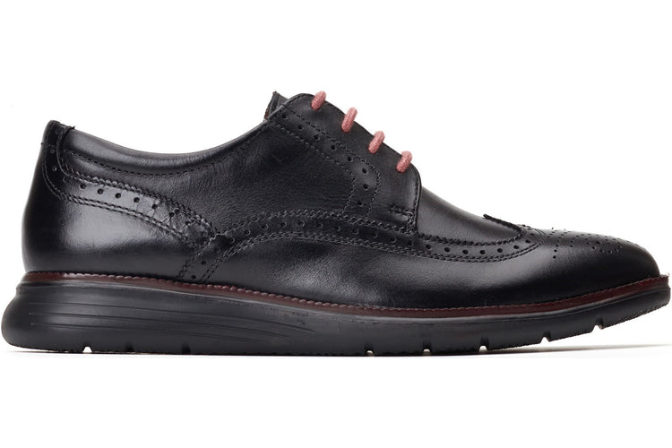 Base London Flight Black Mens Shoes