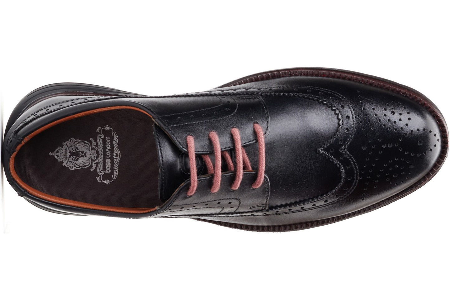 Base London Flight Black Mens Shoes