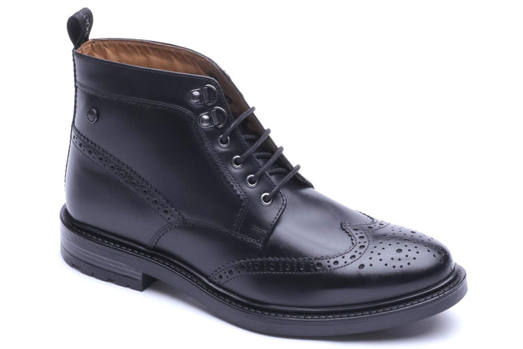 Base London Foster Black Mens Boots