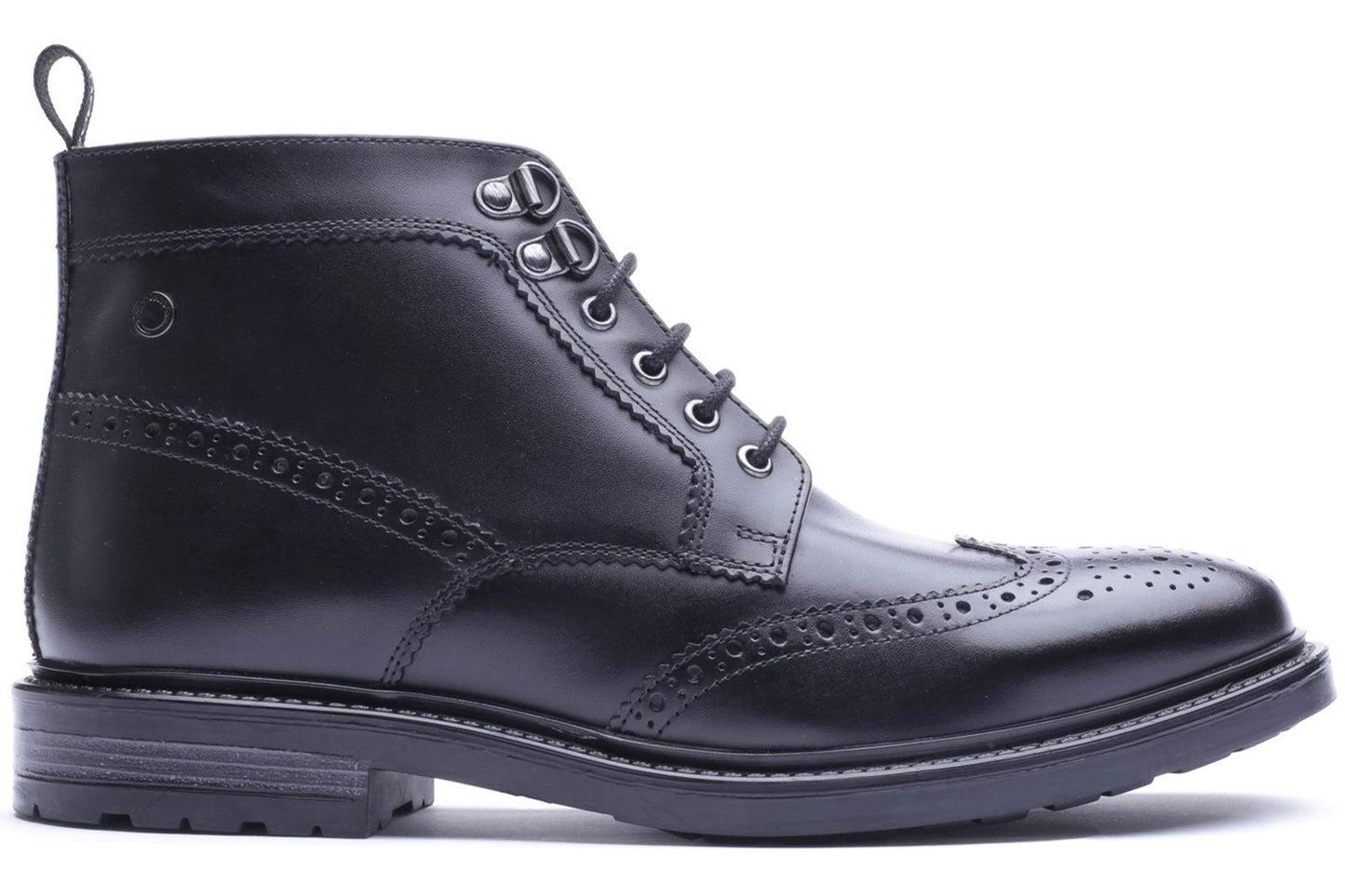 Base London Foster Black Mens Boots