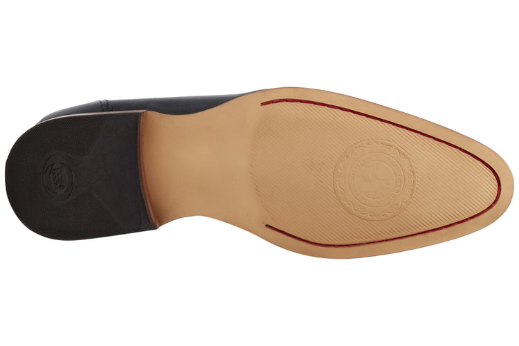 Base London Gambino Waxy Black Mens Shoes