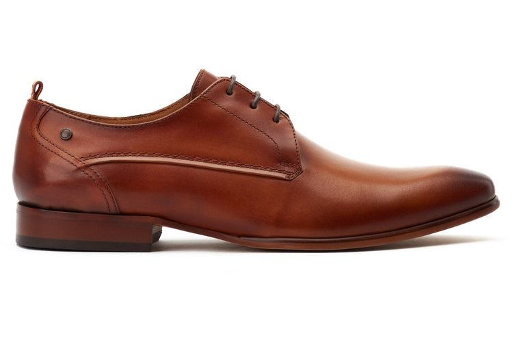 Base London Gambino Burnt Tan Mens Shoes