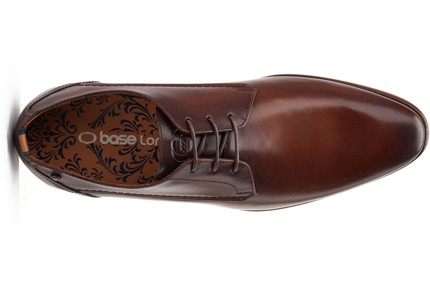Base London Gambino Dark Brown Mens Shoes