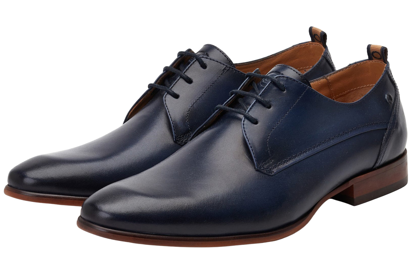 Base London Gambino Waxy Navy Mens Shoes