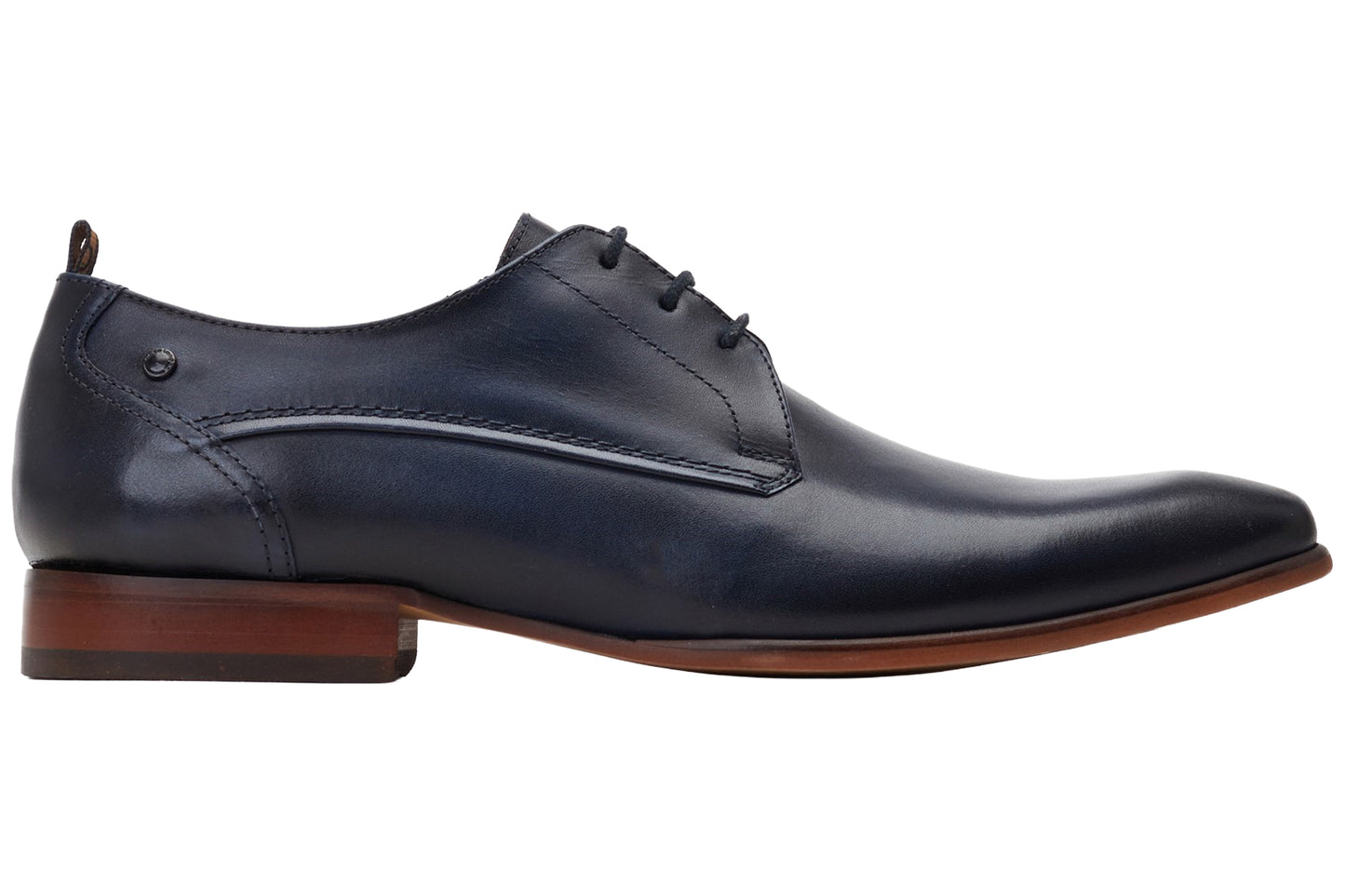 Base London Gambino Waxy Navy Mens Shoes