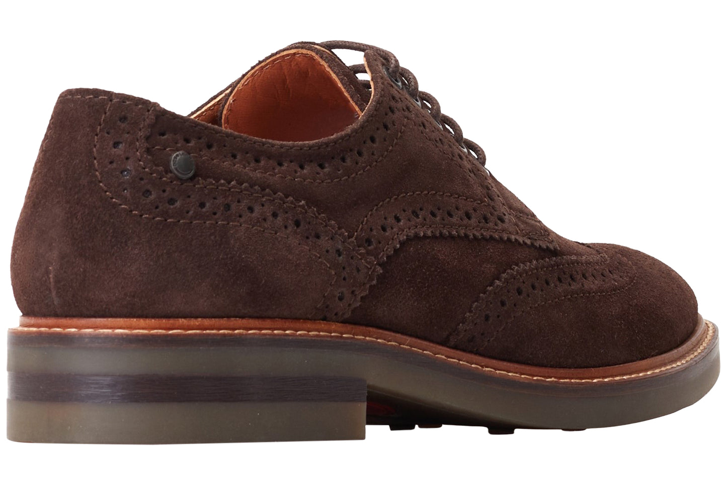 Base London Hatfield Suede Brown Mens Shoes