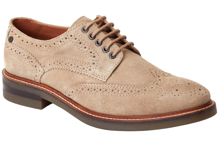 Base London Hatfield Suede Sand Mens Shoes