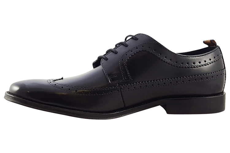 Base London Havisham Black Mens Shoes