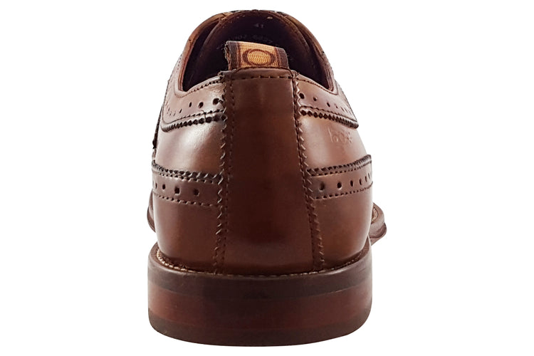 Base London Havisham Washed Tan Mens Shoes