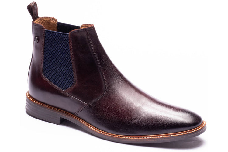 Base London Kensington Washed Brown Mens Boots