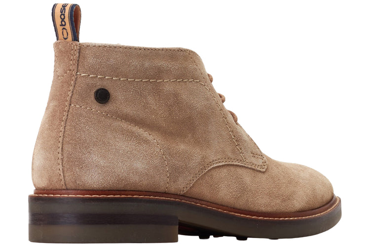Base London Knebworth Suede Sand Mens Boots