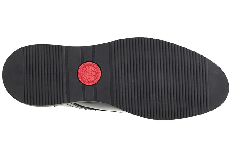 Base London Knight Hi Shine Black Mens Shoes