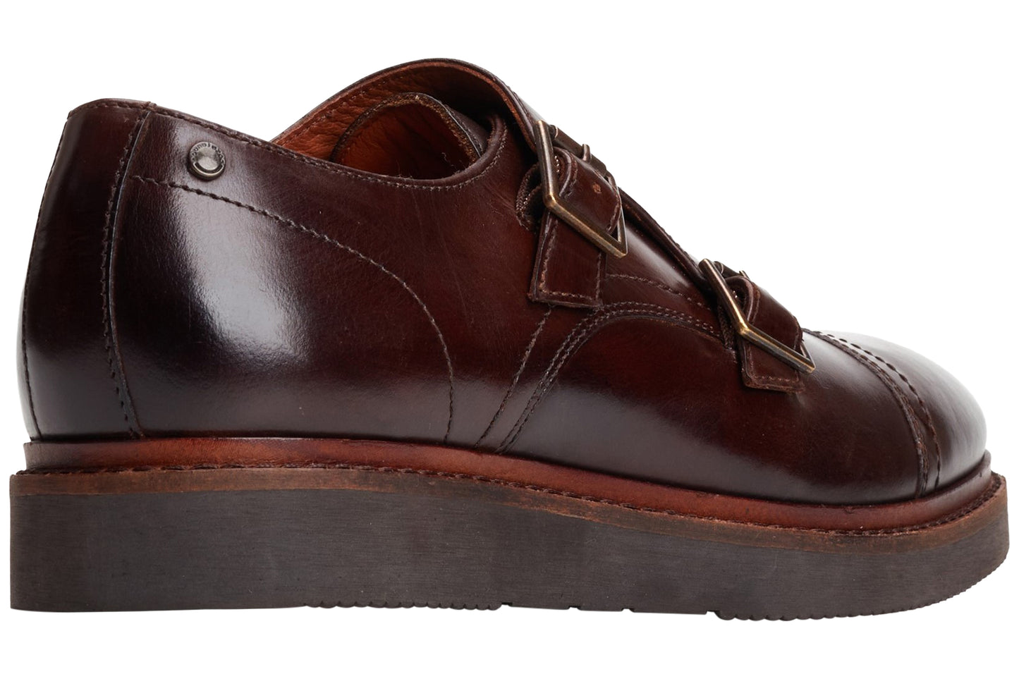 Base London Knight Washed Brown Mens Shoes