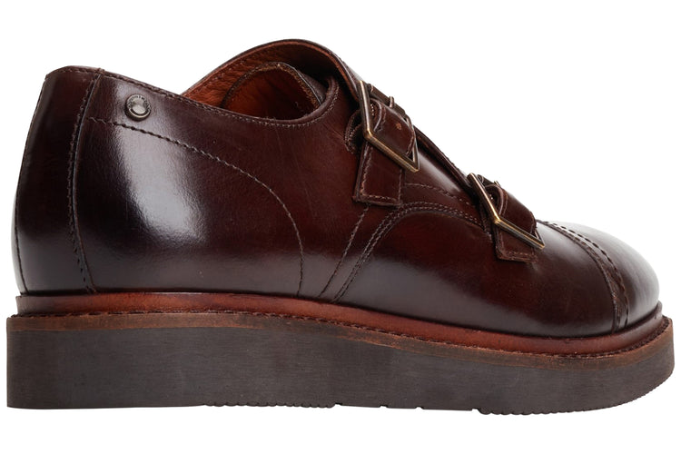 Base London Knight Washed Brown Mens Shoes