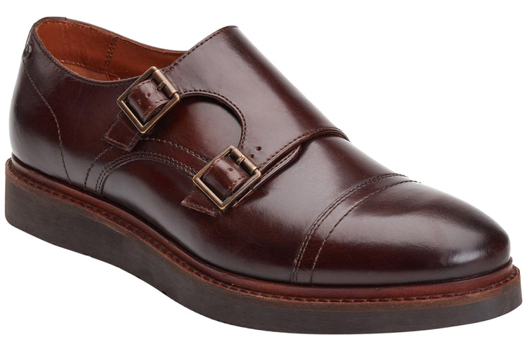 Base London Knight Washed Brown Mens Shoes