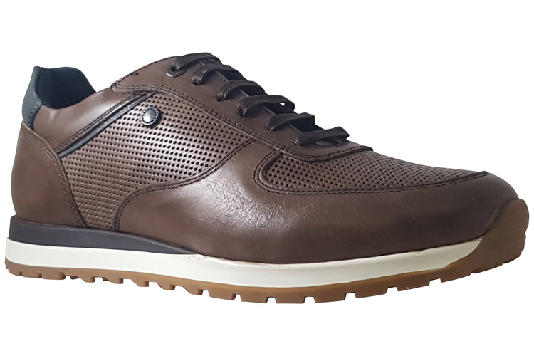 Base London Lancaster Brown Mens Shoes