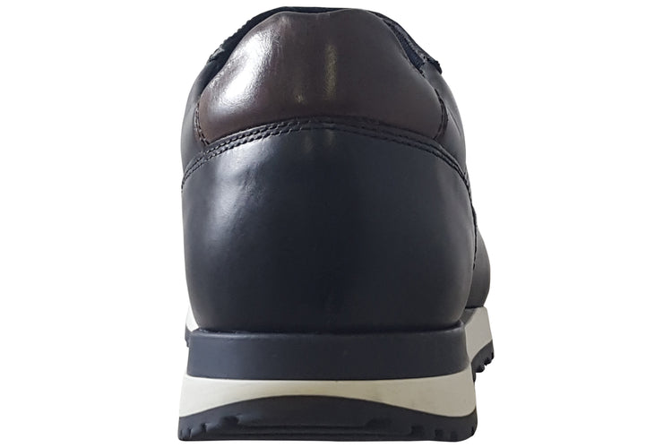 Base London Lancaster Navy Mens Shoes