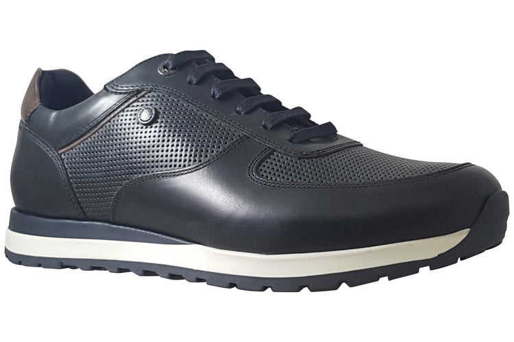 Base London Lancaster Navy Mens Shoes