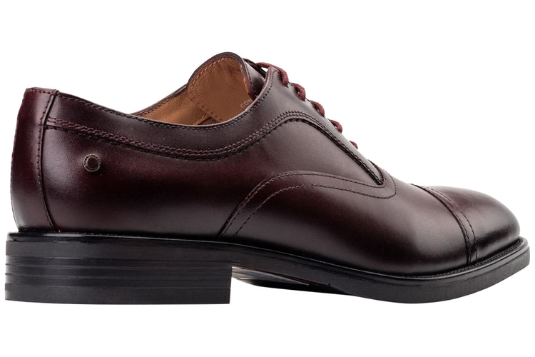 Base London Lapel Waxy Bordo Mens Shoes