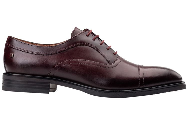 Base London Lapel Waxy Bordo Mens Shoes