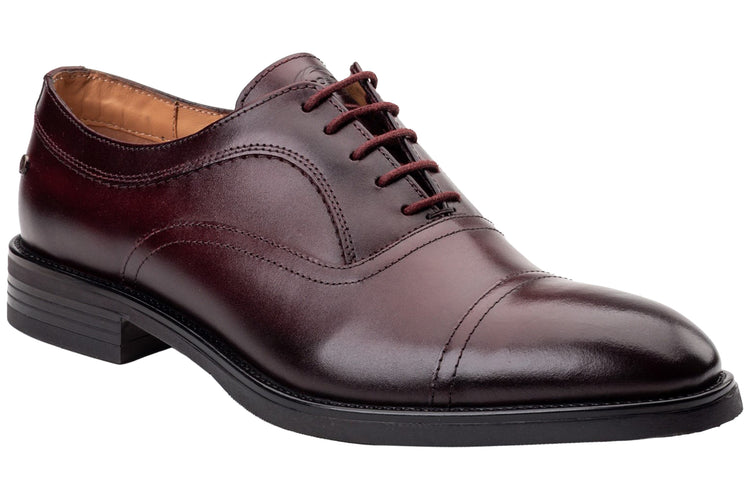 Base London Lapel Waxy Bordo Mens Shoes