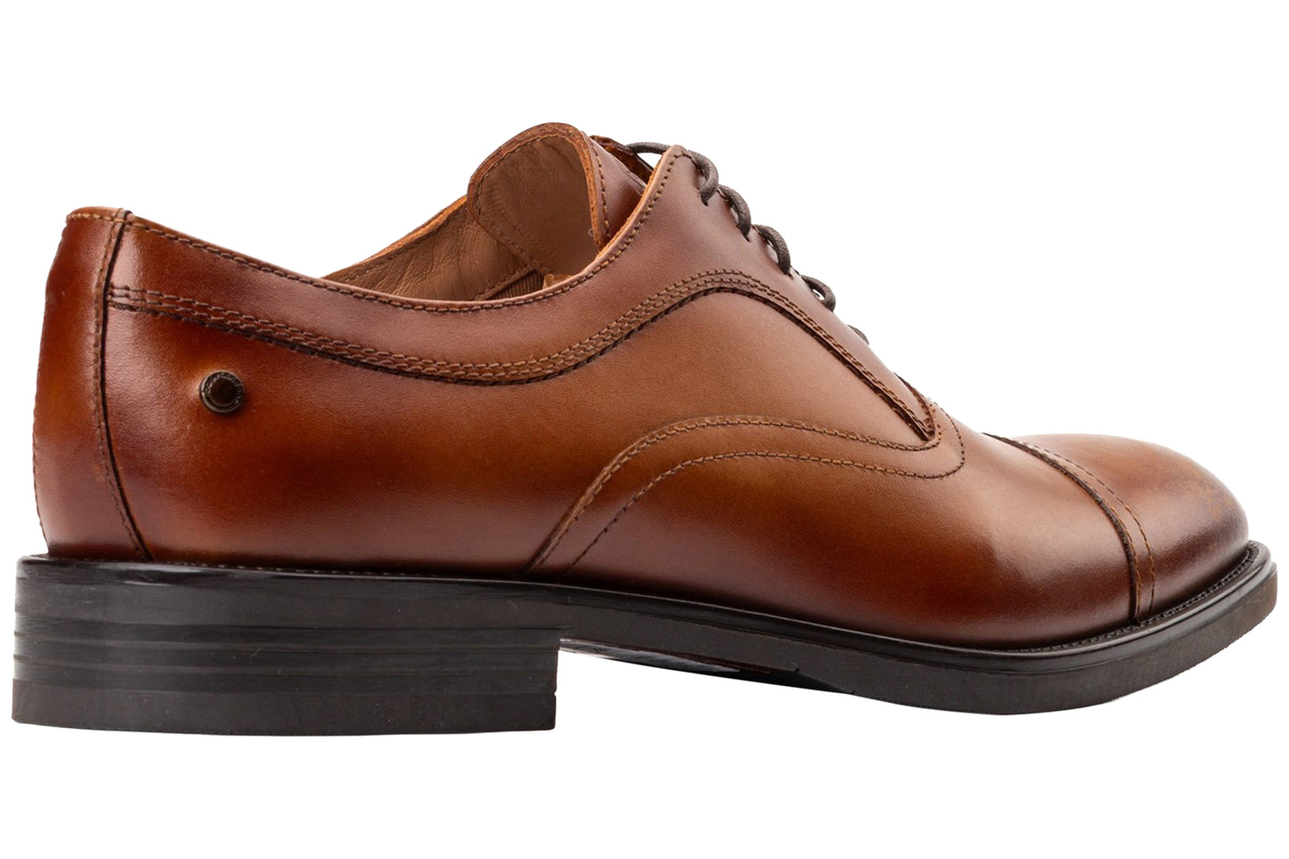 Base London Lapel Waxy Tan Mens Shoes