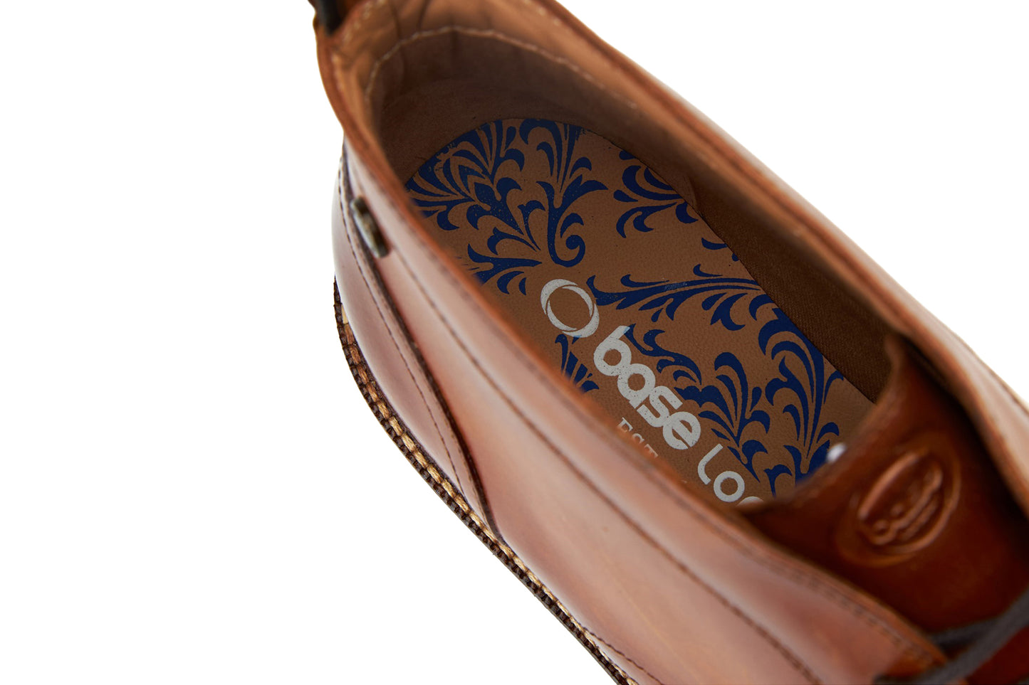 Base London Lincoln Washed Tan Mens Boots