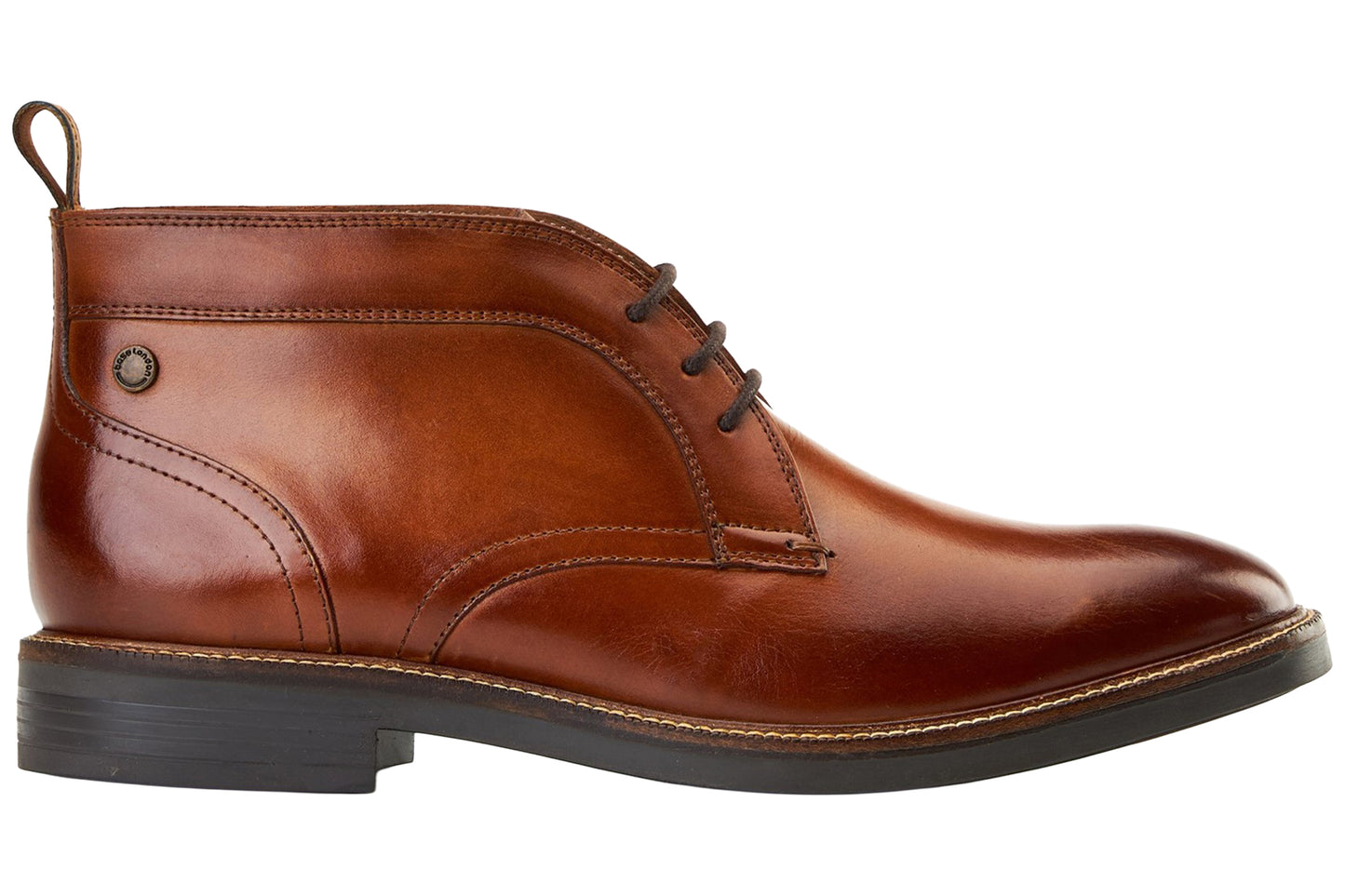 Base London Lincoln Washed Tan Mens Boots