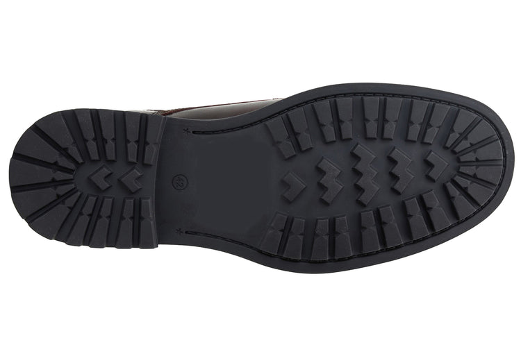 Base London Locke Rub Off Brown Mens