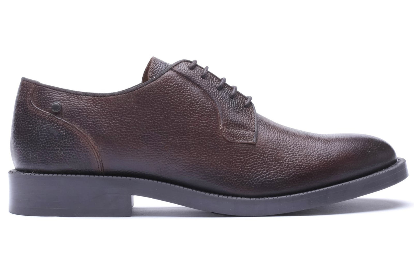 Base London Luca Tumbled Brown Mens Shoes
