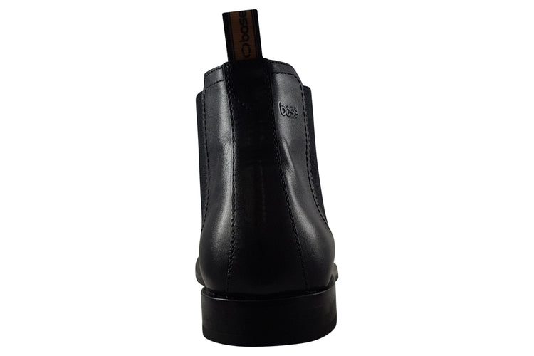 Base London Lynch Waxy Black Mens Boots